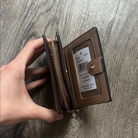 Coach Tan Signature Wallet - Picture 3 of 7